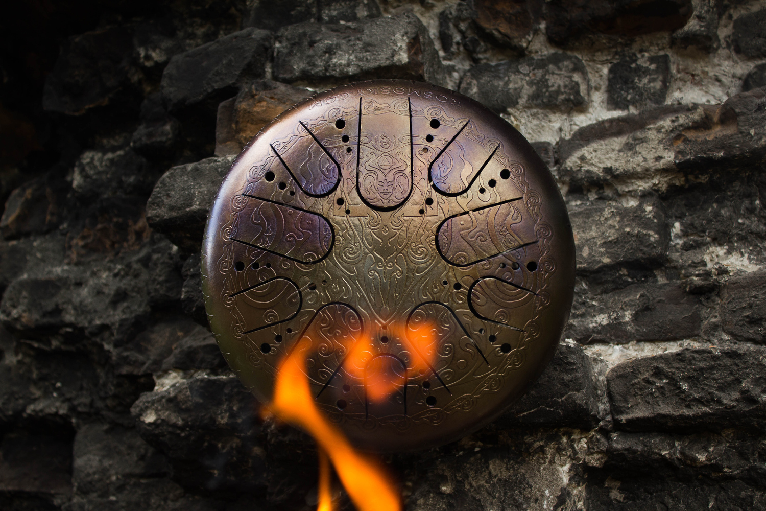 Double-sided tank drum (steel tongue drum) | KosmoSky