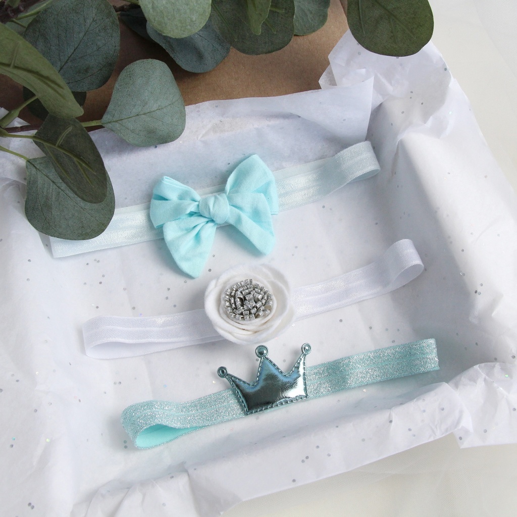 Набор "Повязочки" голубой