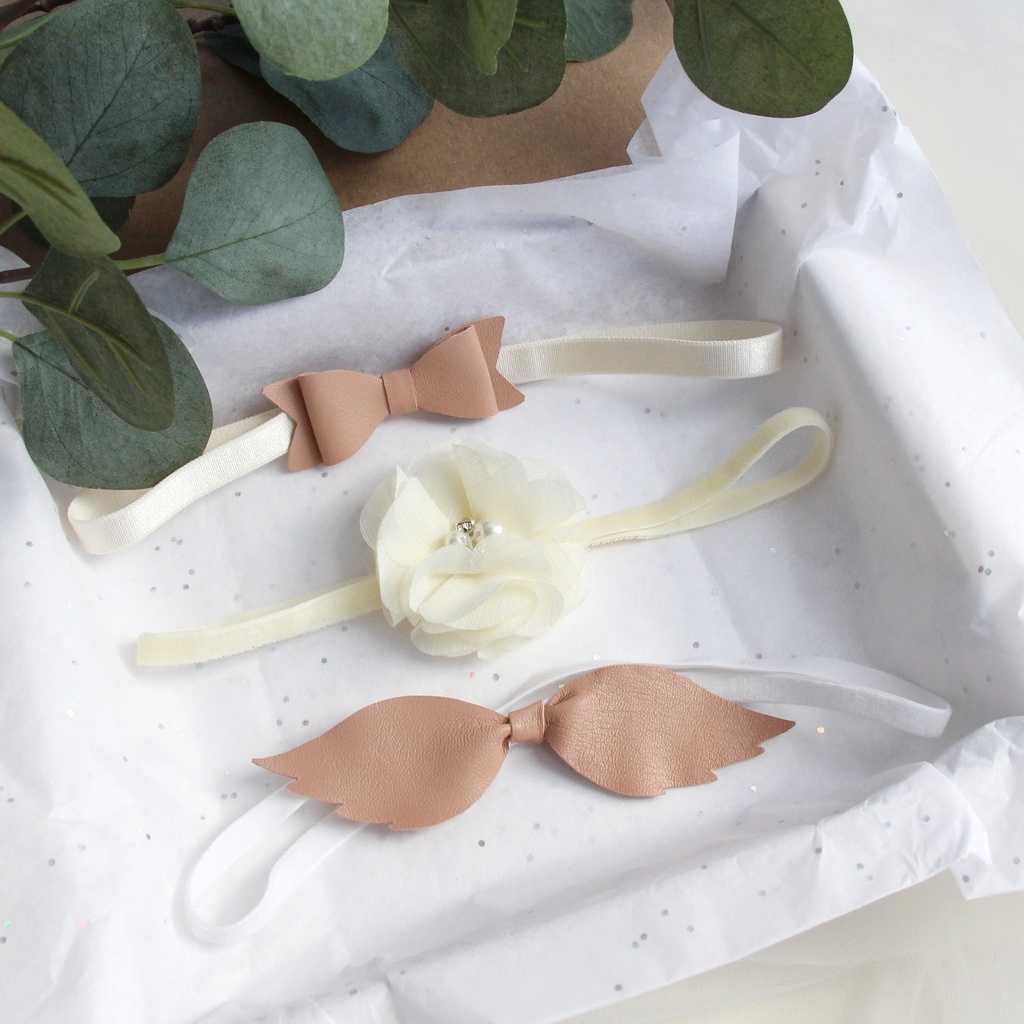 Набор "Повязочки" бежевый