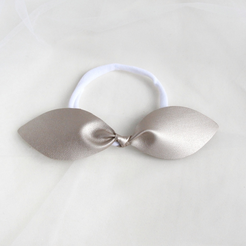 Повязка на голову "Крылья ангела" золото