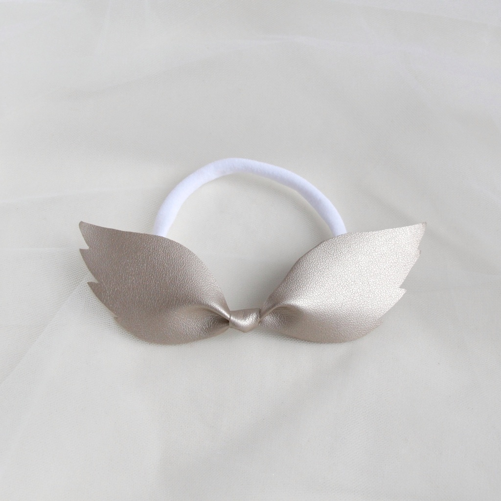 Повязка на голову "Крылья ангела" золотой