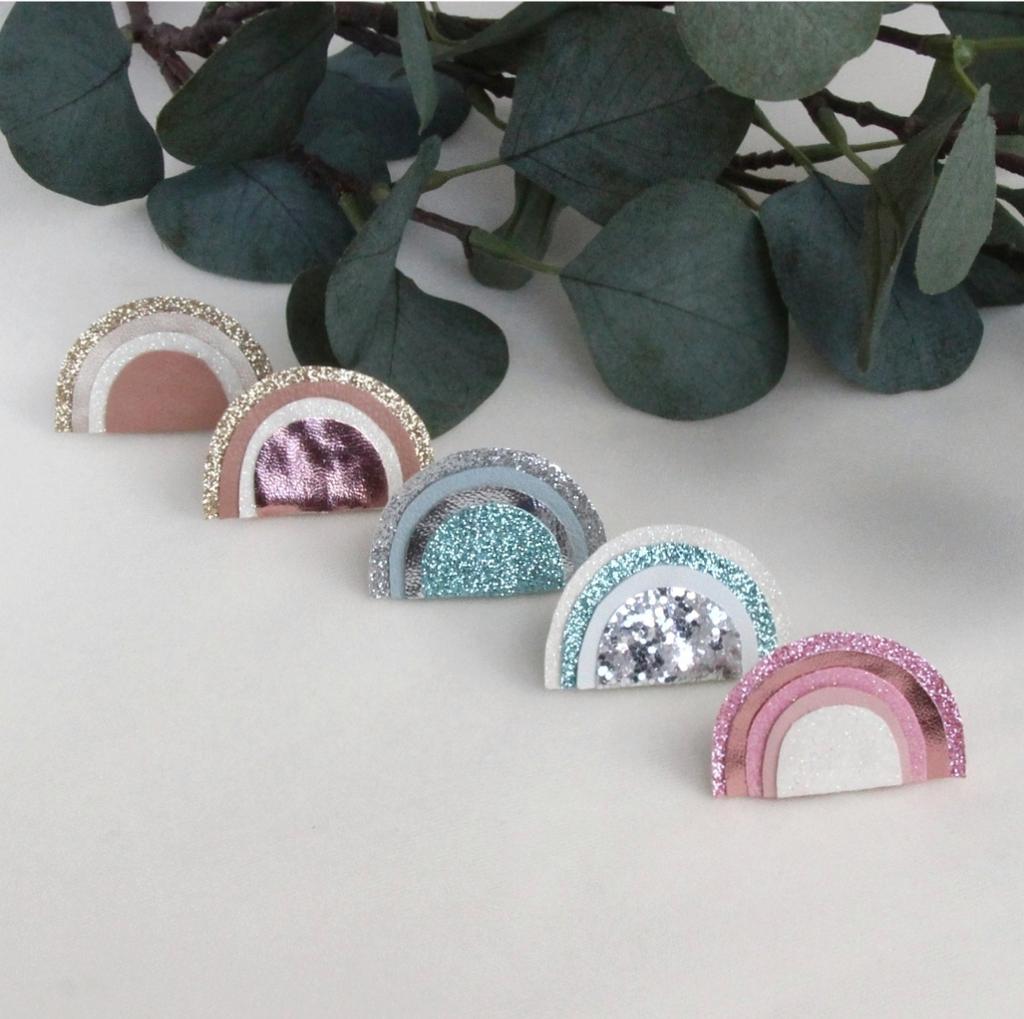 Заколка-зажим "Радуга" в ассортименте