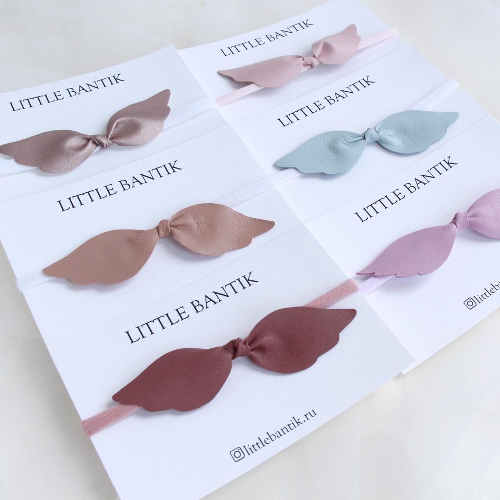 Повязка на голову "Крылья ангела" в ассортименте