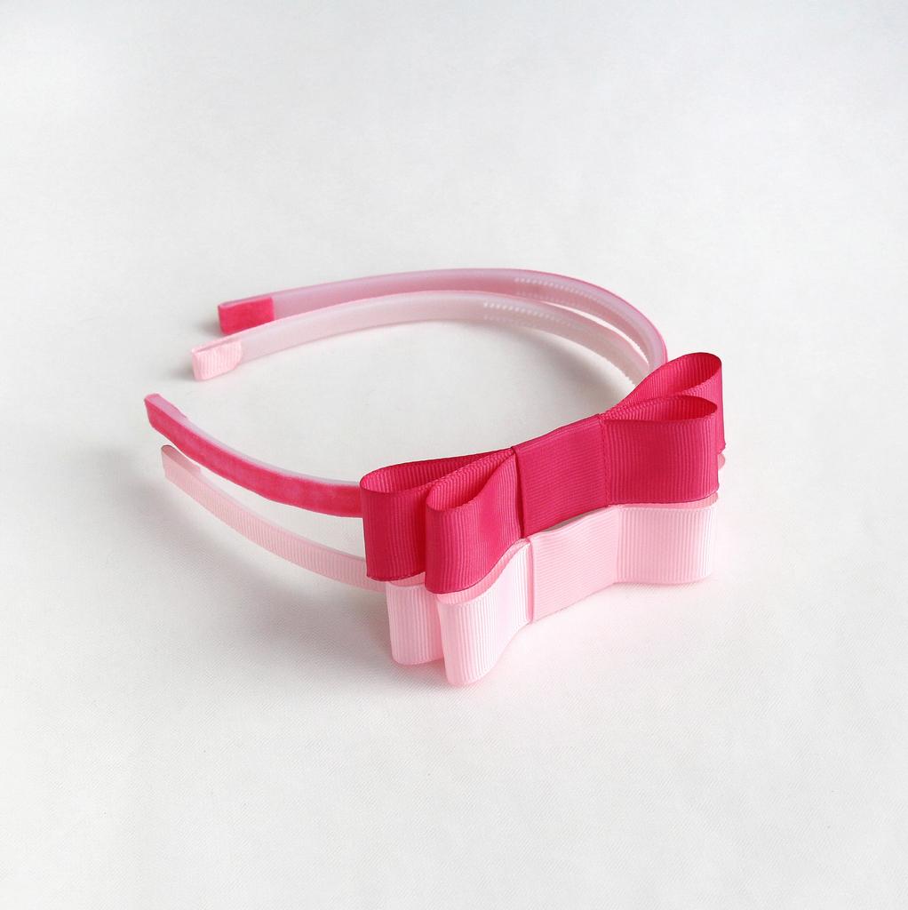 Ободок "Репсовый бант" в ассортименте