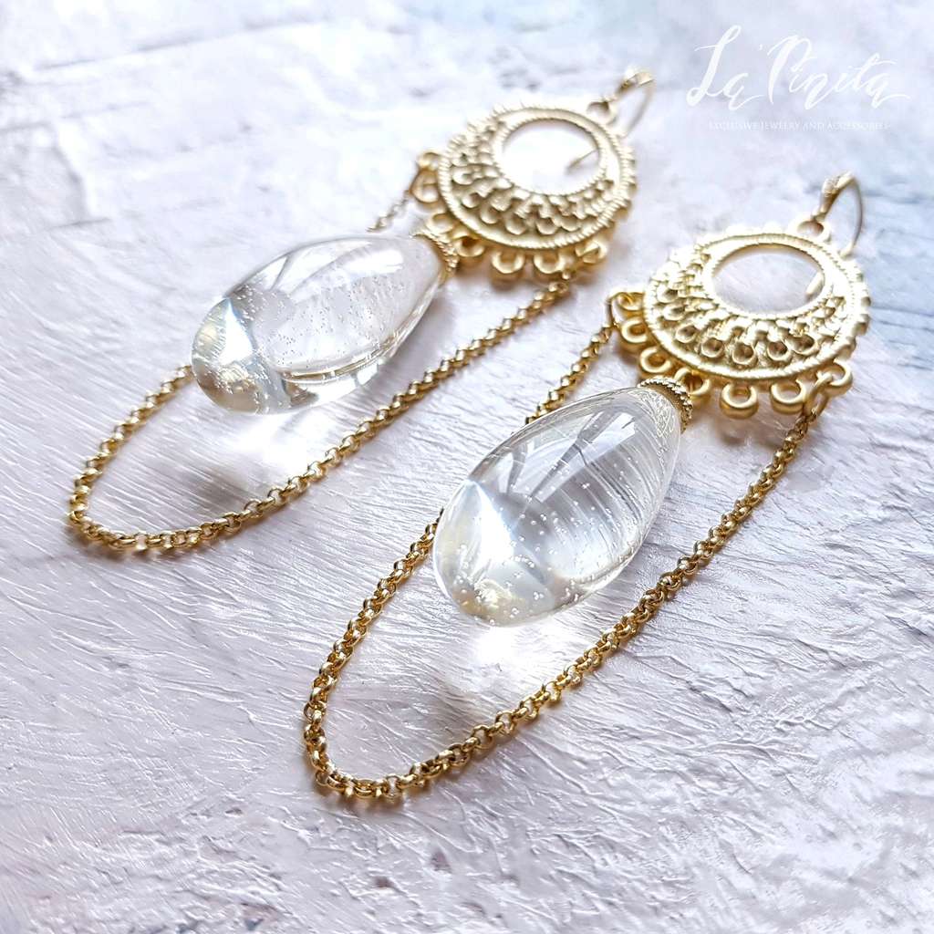 Серьги в стиле бохо