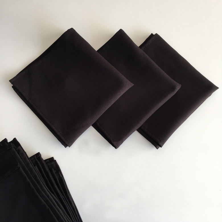 Салфетки темно-коричневые