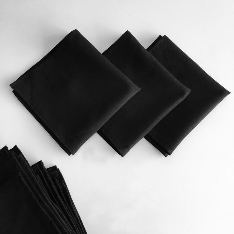 Салфетки черные