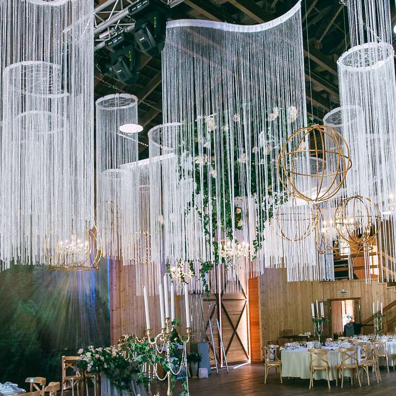 Каркас "ВОЛНА" для подвесной люстры