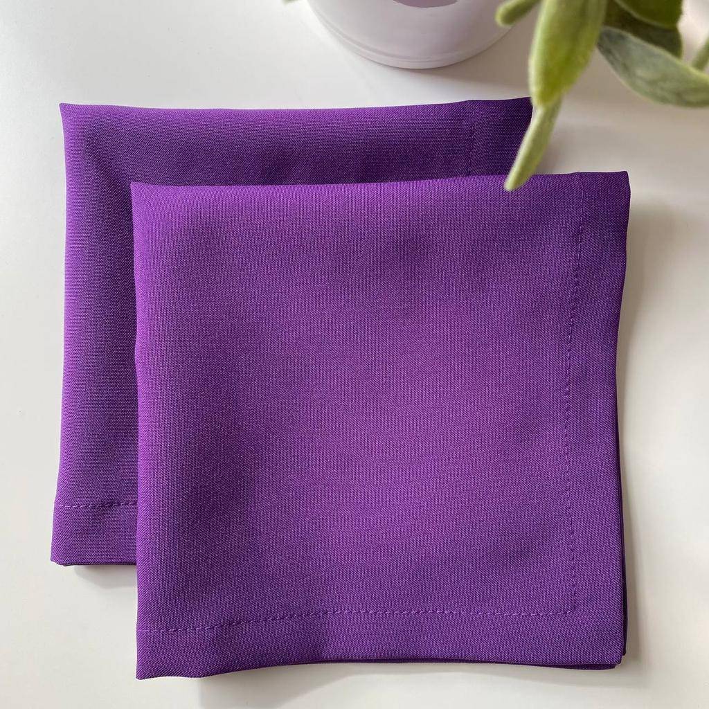 Салфетки фиолетовые