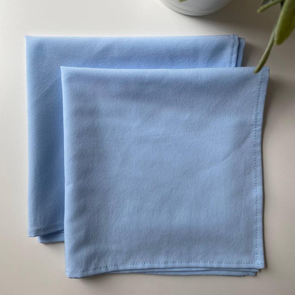 Салфетки голубые