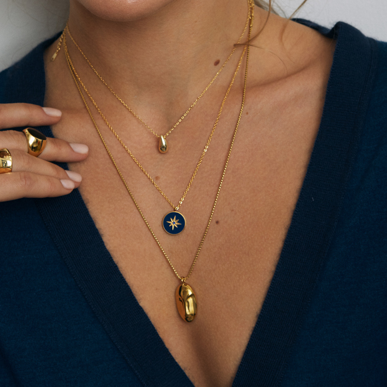 Подвеска Синяя звезда