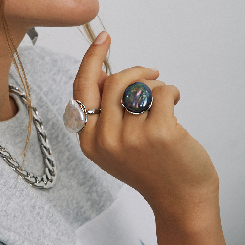 Кольцо Black & White