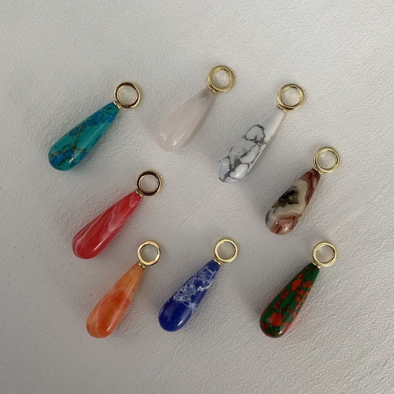 Подвеска Капля вытянутая