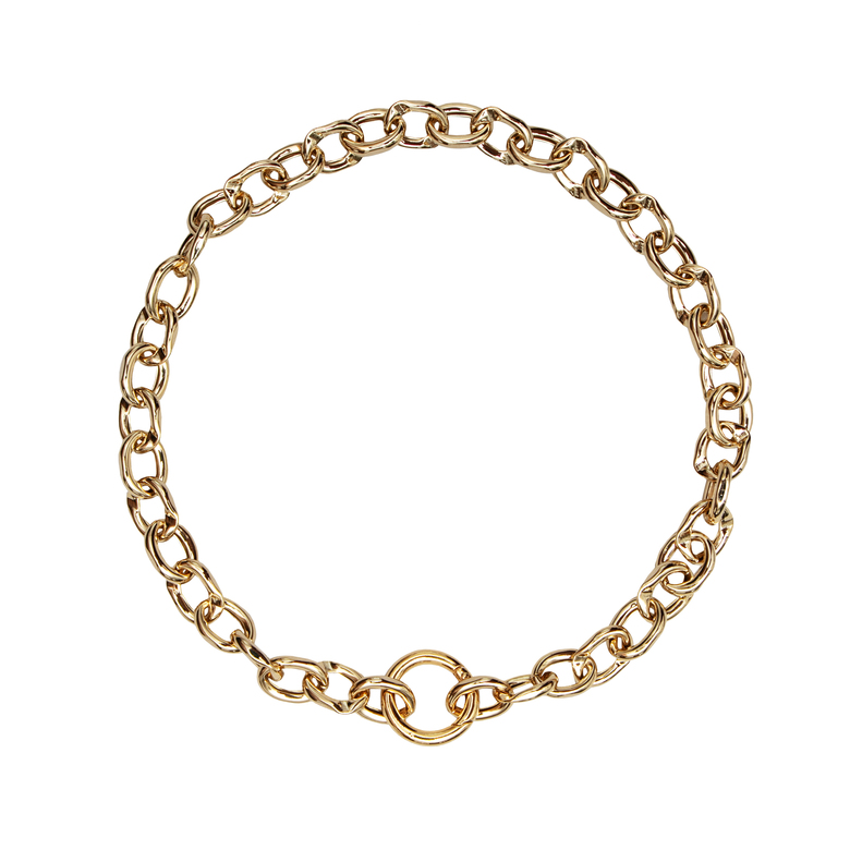 Цепь Алиса gold размер M