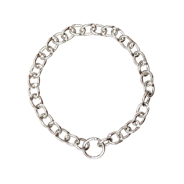 Цепь Алиса silver размер L