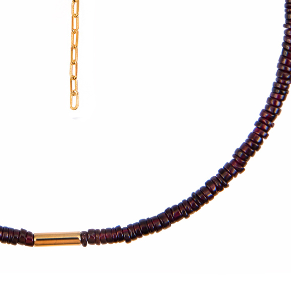 Колье Гранат