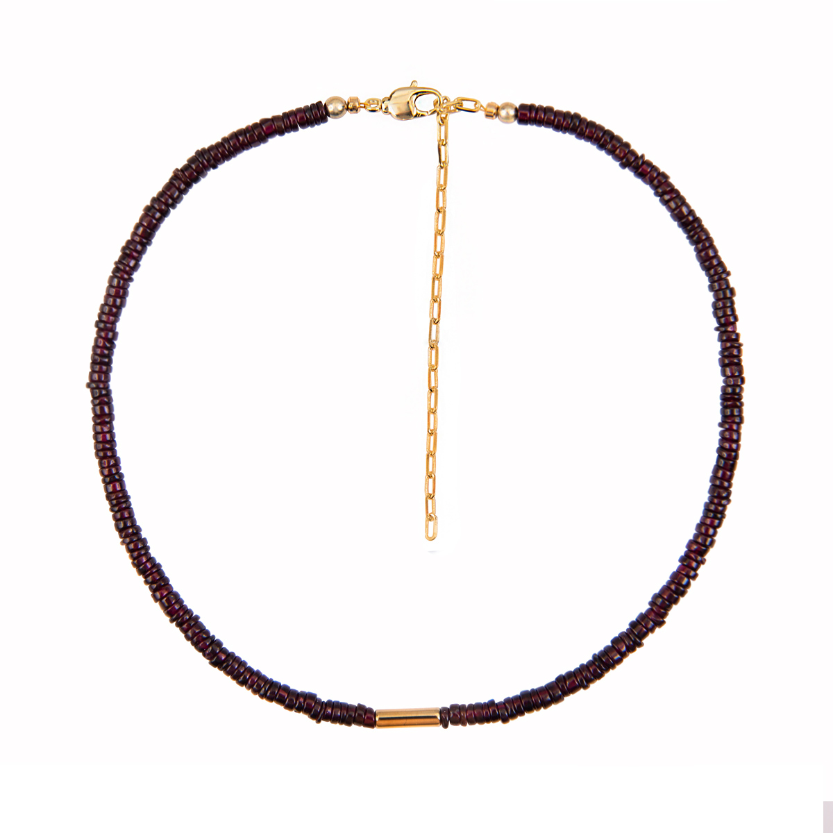 Колье Гранат