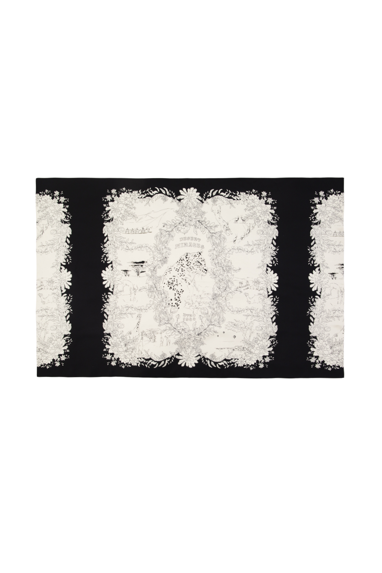 Палантин Etro с леопардом