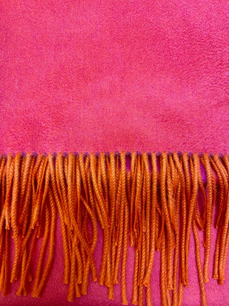 Шарф из кашемира двусторонний