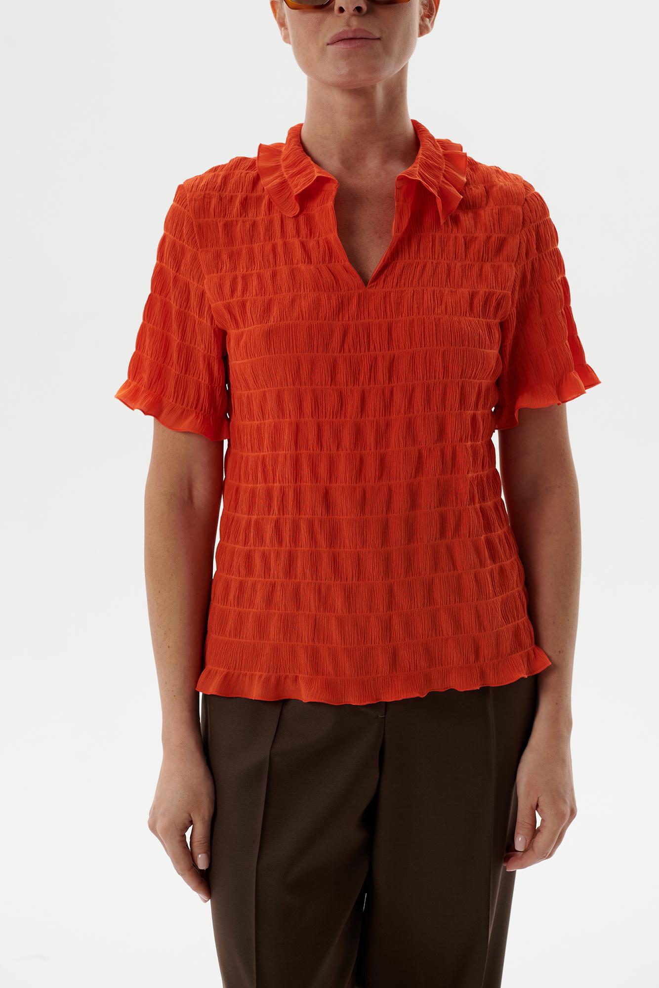 Поло из шелка PAPAVER