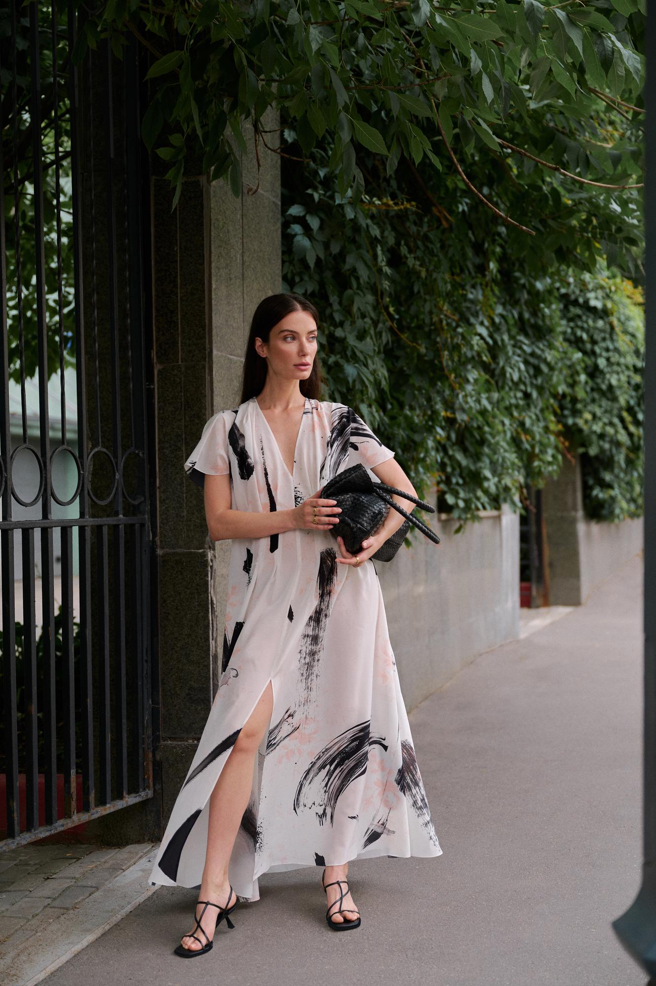 Платье AGNES из шелка