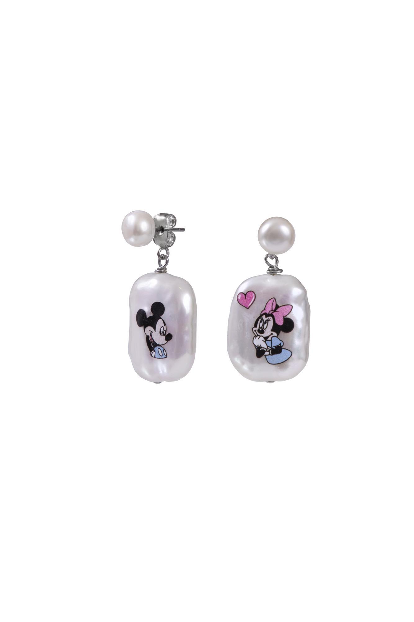 Серьги из жемчуга Disney 1