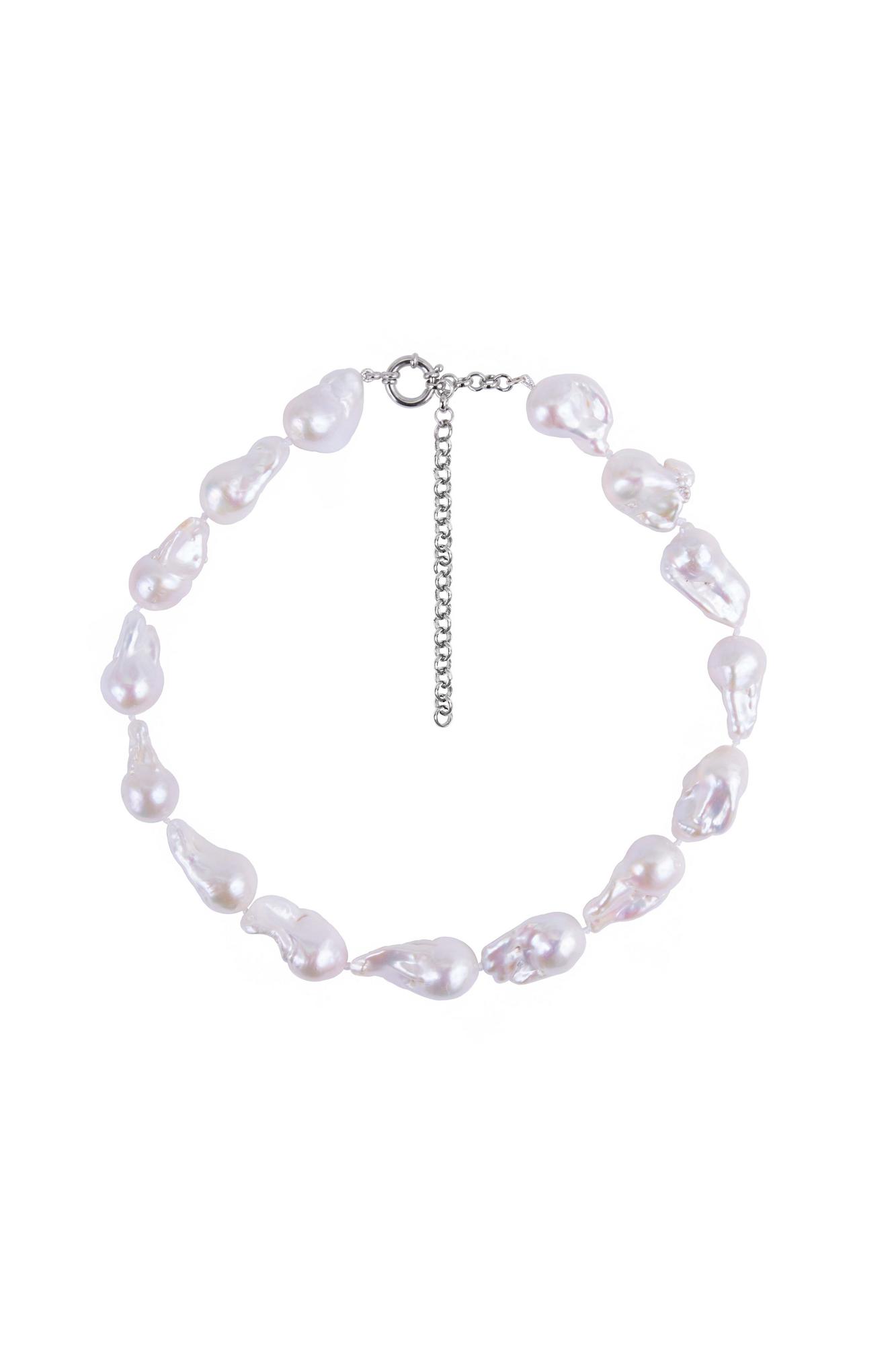 Колье из барочного жемчуга