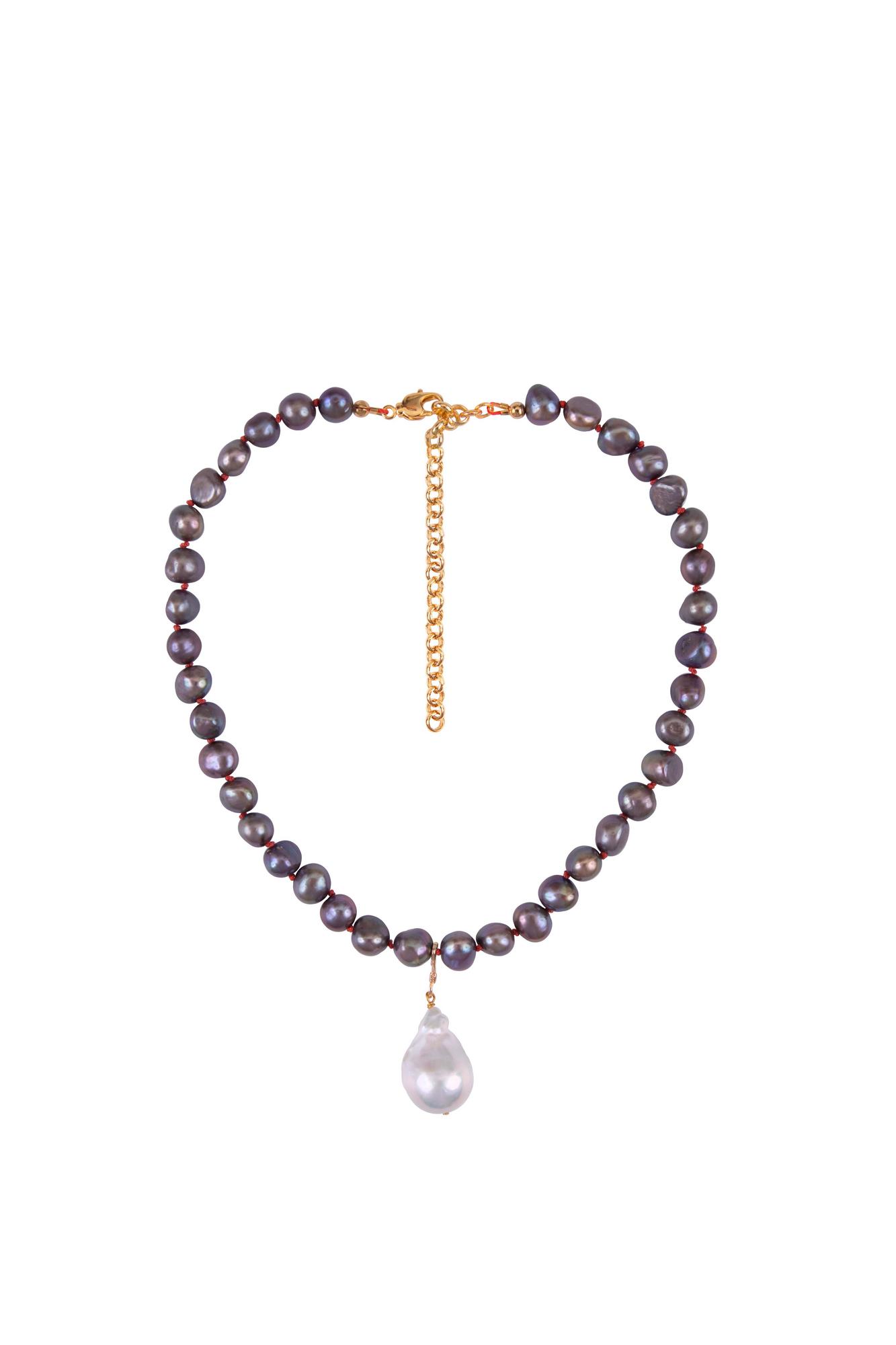 Колье Coffee Pearls