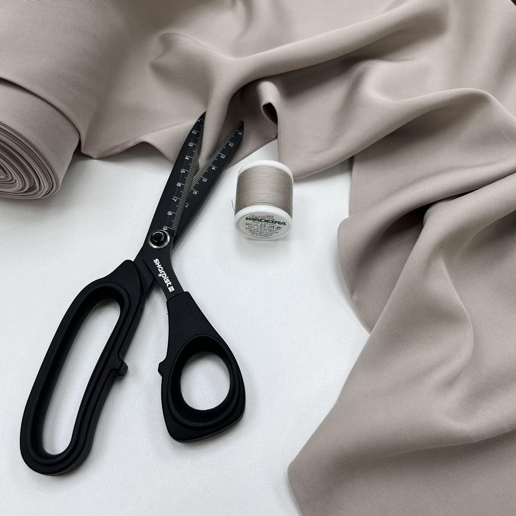 Плательный модал. Серый кобальт