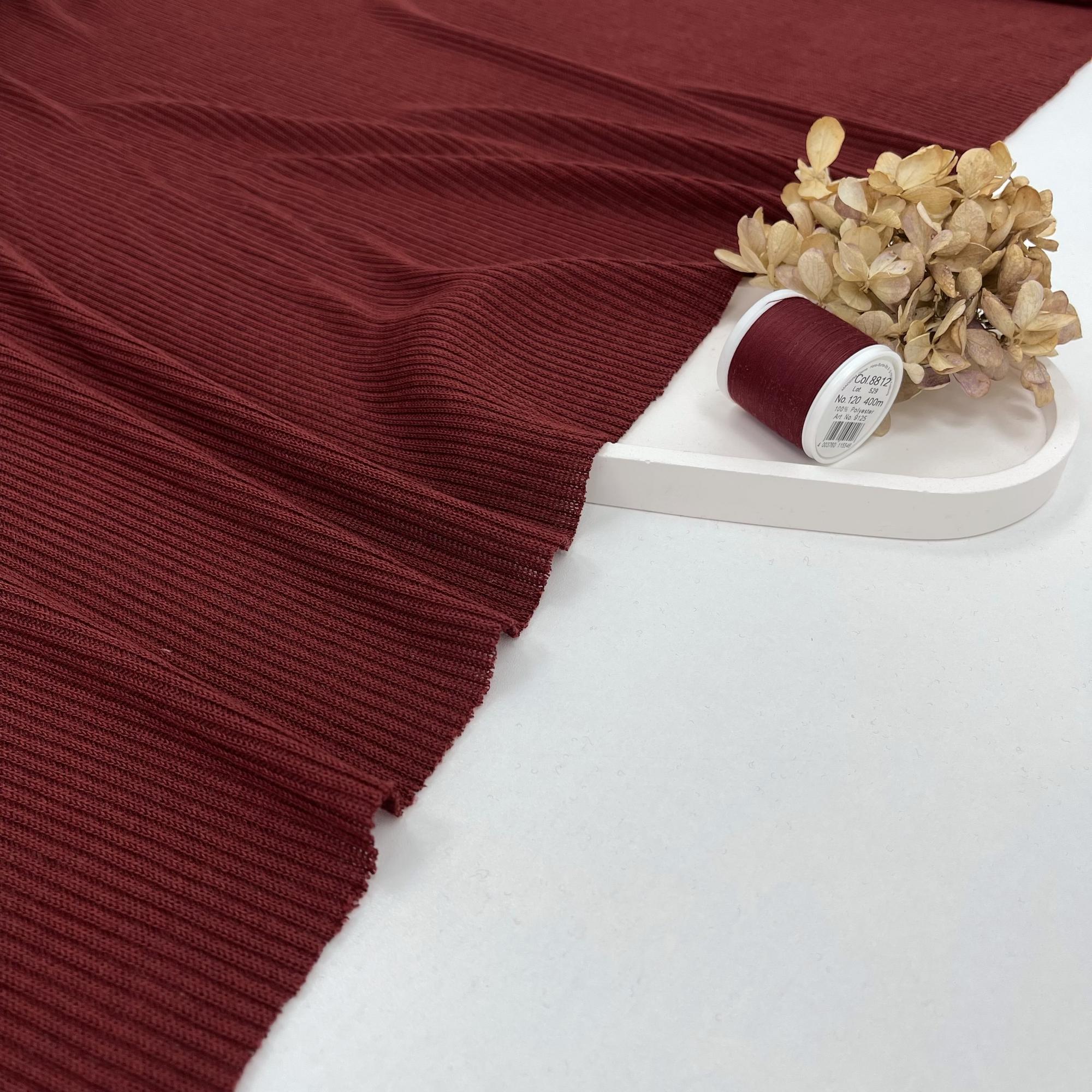 Вязаный трикотажный тенсель с кашемиром. Ледяная малина