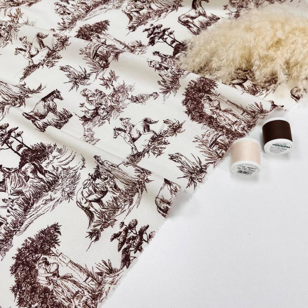 Полулен. Конная прогулка в жаркий день