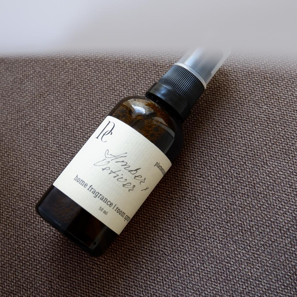 Интерьерный спрей 50 мл | Амбра & Ветивер (Amber & Vetiver)