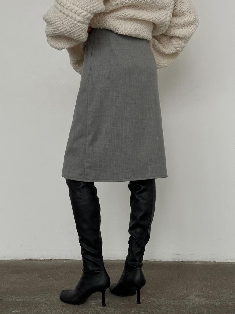 Юбка из шерсти
