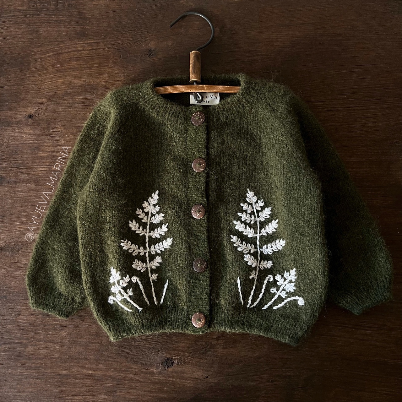 Описание Fairy_forest_cardigan