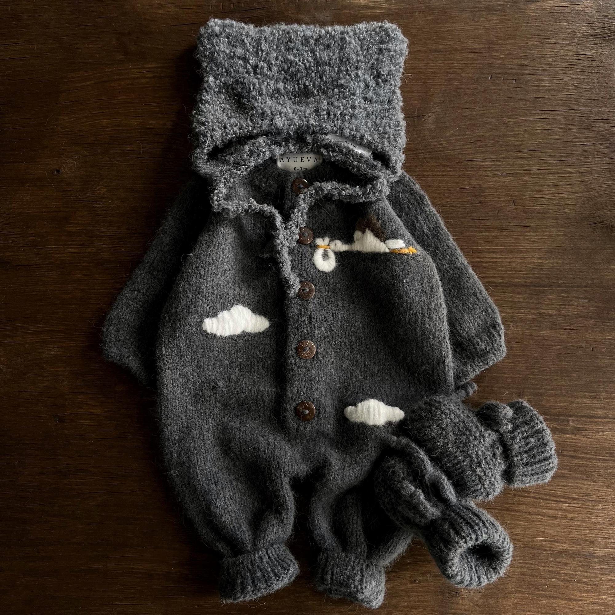 Комплект с комбинезоном 0-3мес