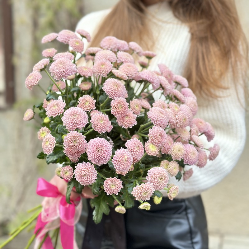 Монобукет "Хризантема сантини свит"