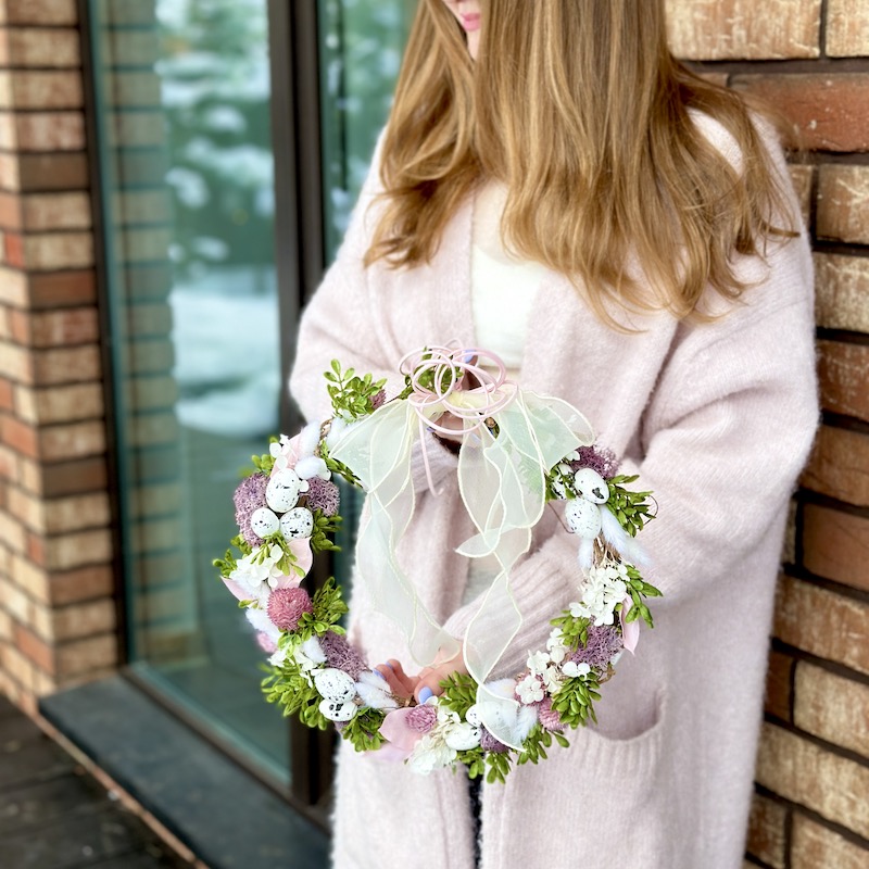 Пасхальный венок №1