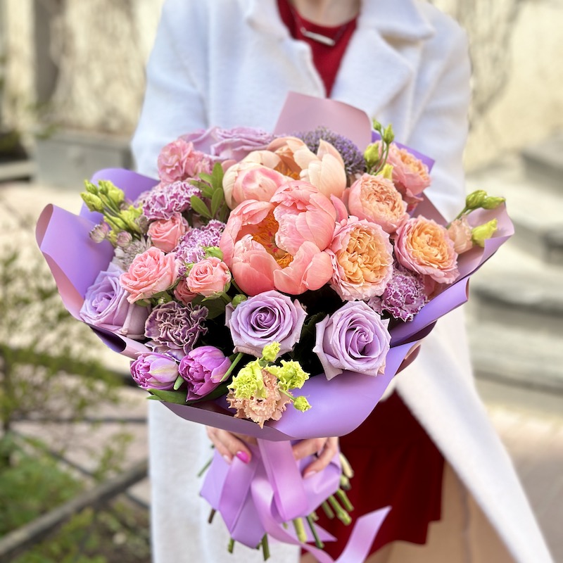 Букет цветов "Golden Beach"