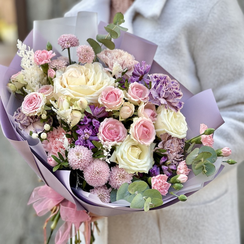 Букет цветов "Облако нежности"