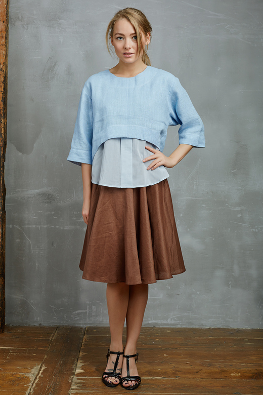 Блуза "Та самая", голубое небо