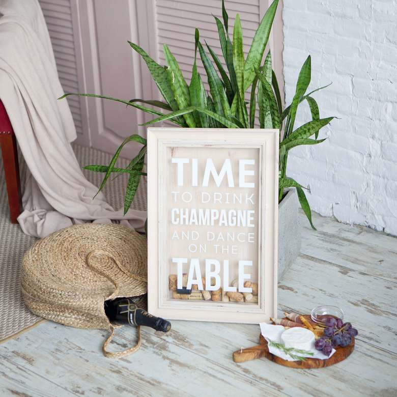 Копилка  "Time to drink champagne..."