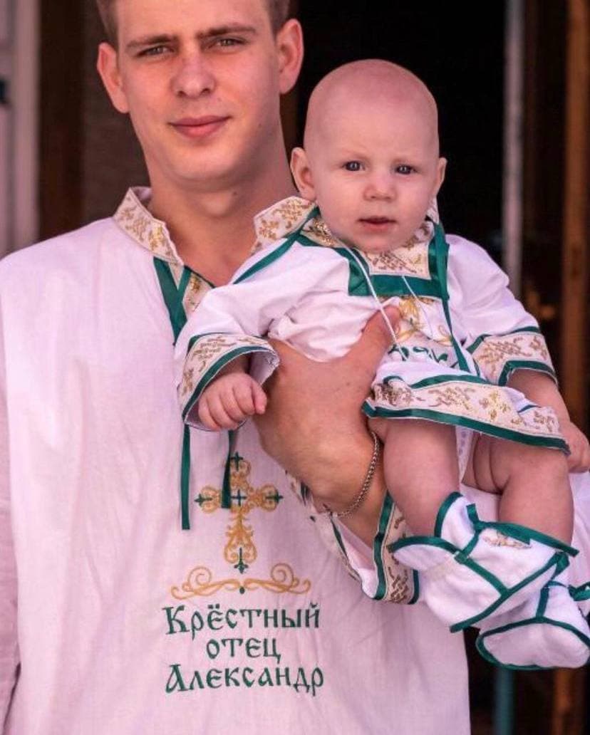 Рубашка крёстному папе