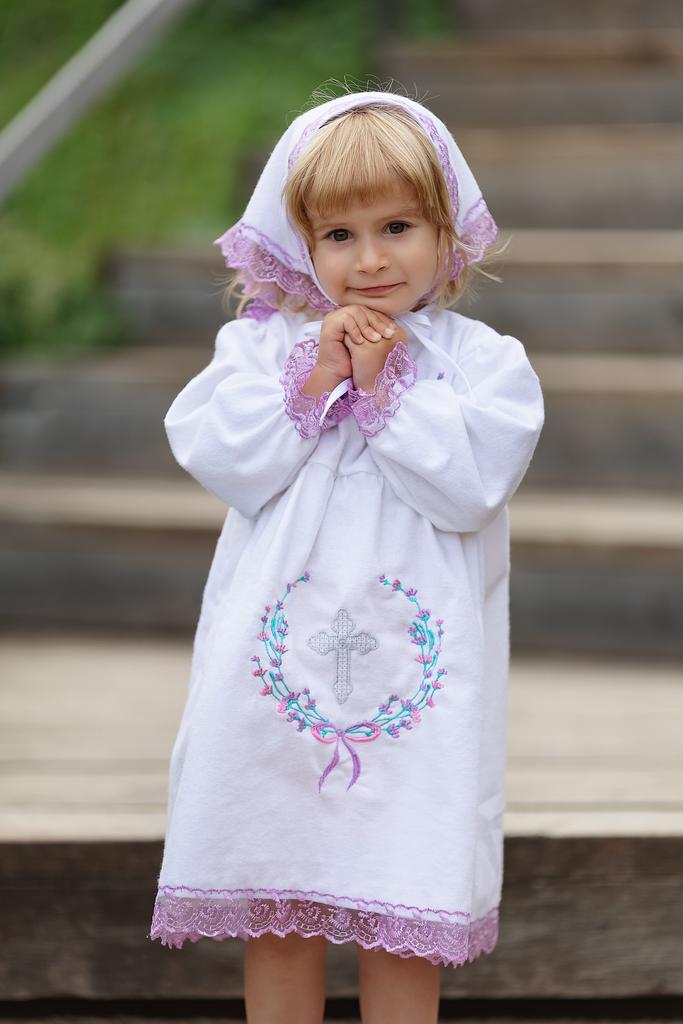 Крестильный набор "Лаванда"