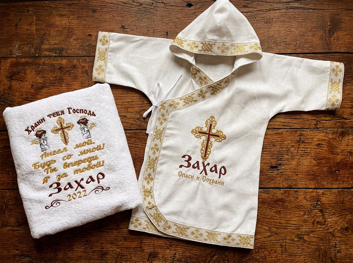 Крестильный набор для мальчика №7