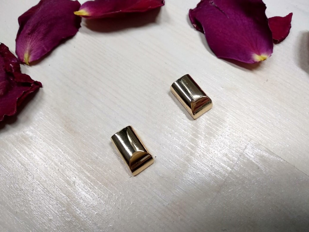 Наконечник для кожи.  Золото