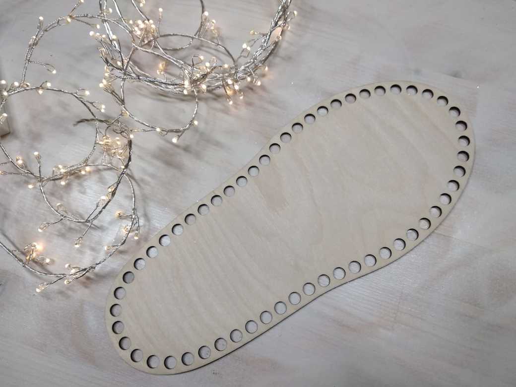 Дно для сапожка деревянное 30 см