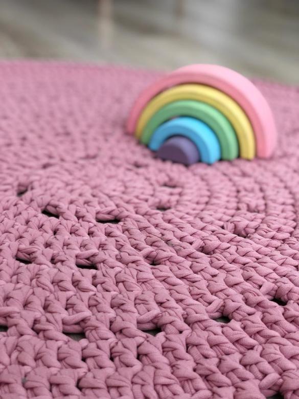 Ковер "Ажурный" мастер-класс