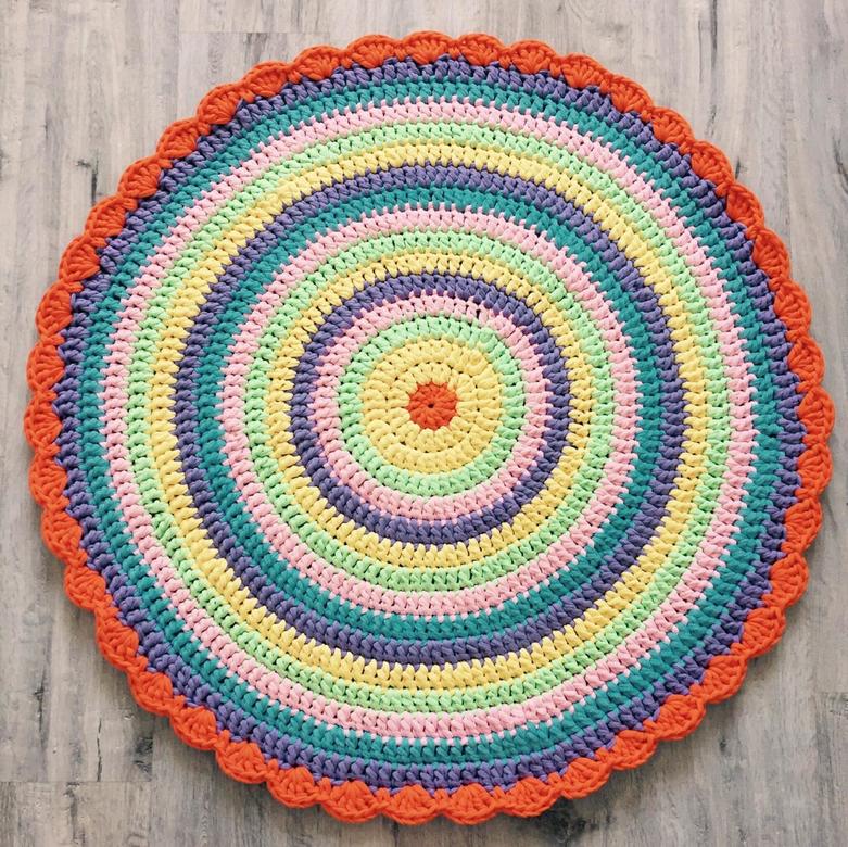 Ковер "Радуга" мастер-класс