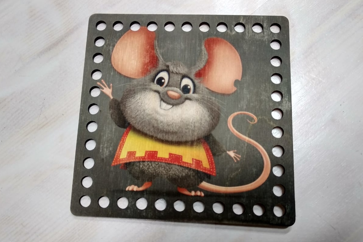 Дно для корзин 15 см Мышь