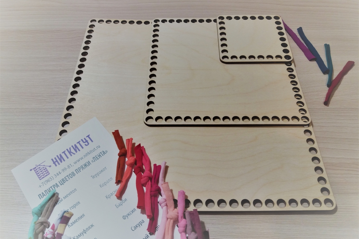 Заготовка деревянная для вязания